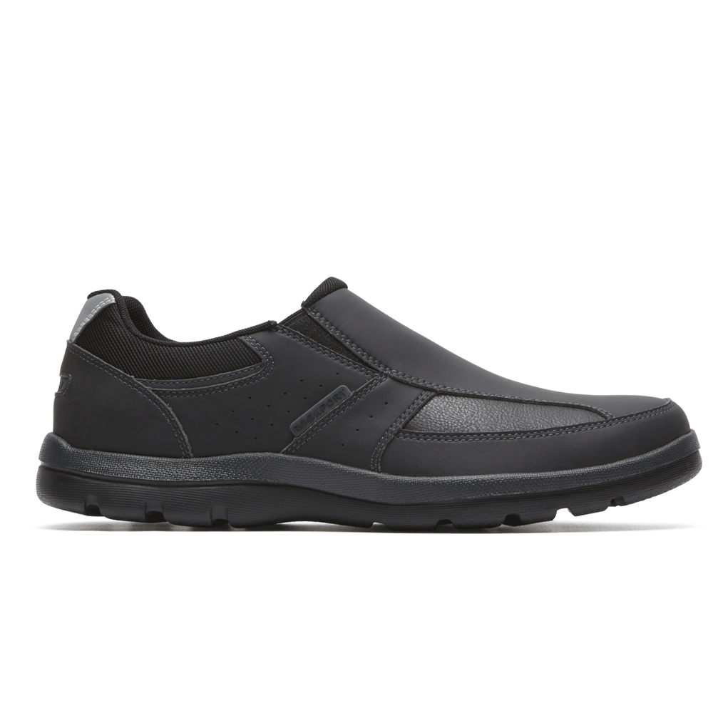 Rockport Singapore Mens Slip-On - Get Your Kicks Black - NS5087963